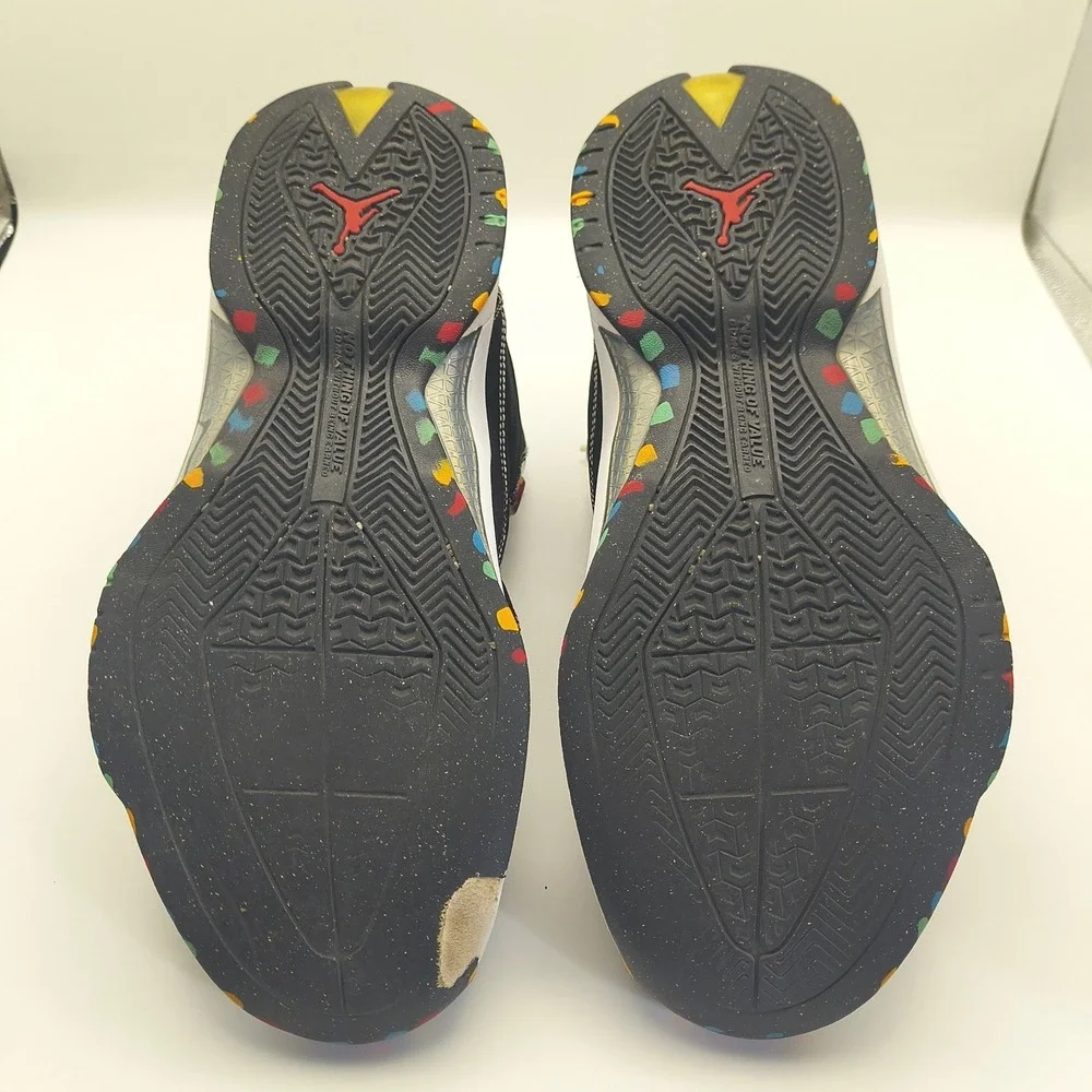 Jordan Rising Star Black‎ White Multicolor 316337-106 Mens 13 Basketball Shoes